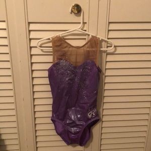 Purple Aly Raisman GK Leotard